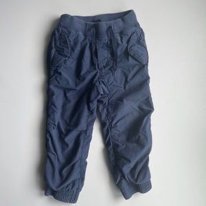 Navy Blue Drawstring Children’s Pants